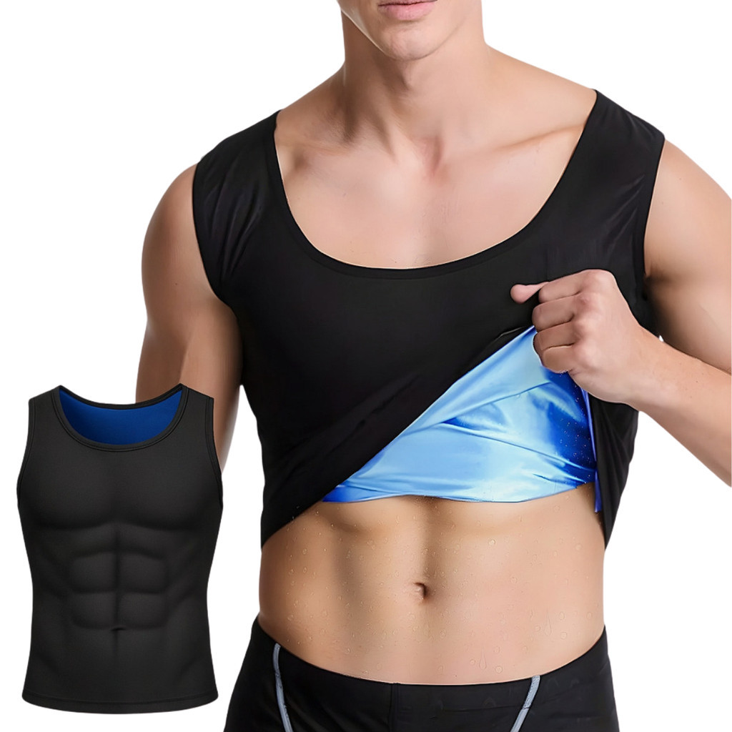 Camiseta Regata Térmica Compressão Abdominal Mas
