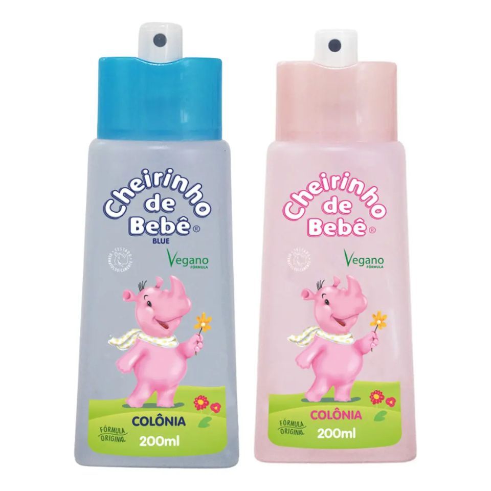 Colônia Cheirinho De Bebê Azul Spray Kanitz R