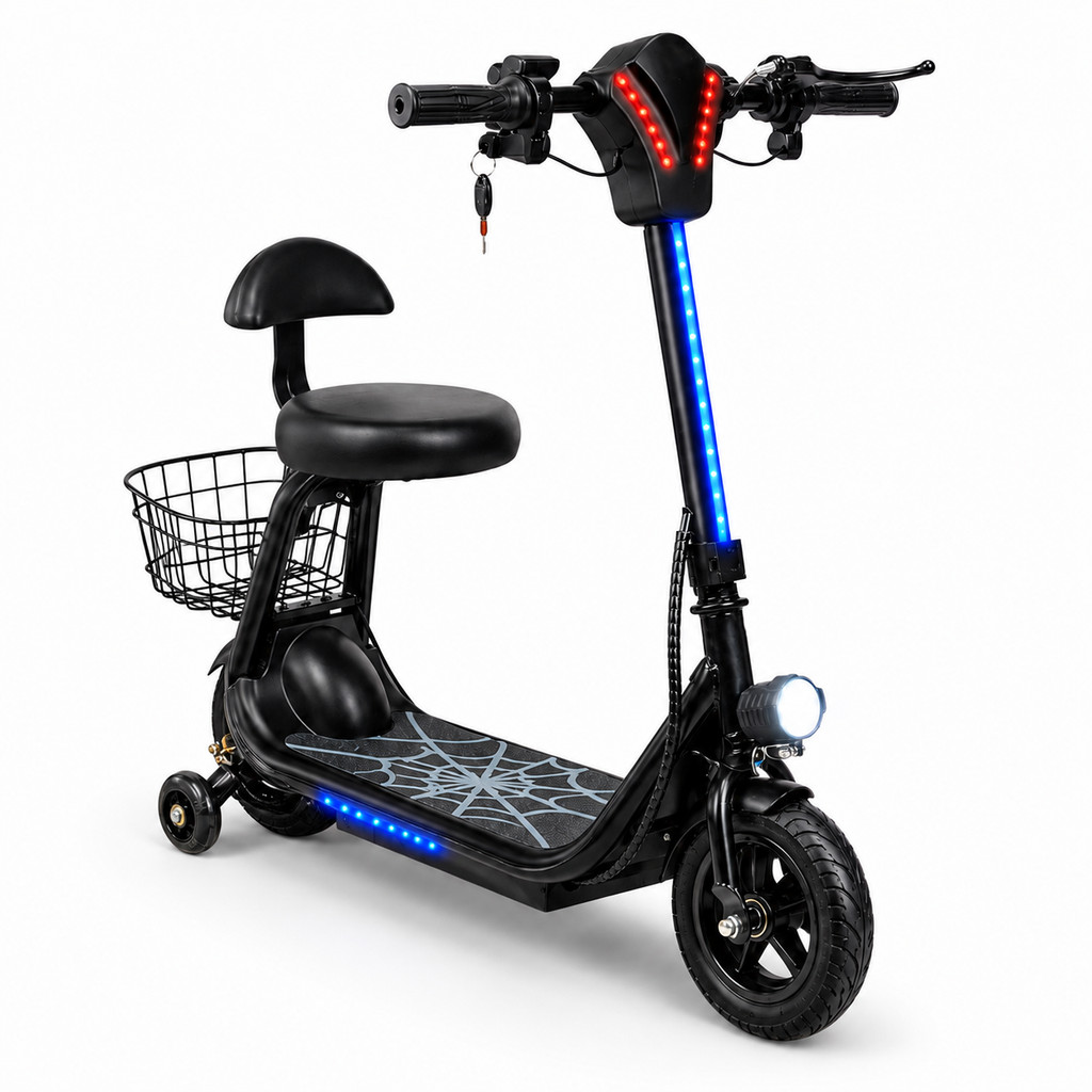 Patinete Elétrico Infantil Scooter C/ Banco Assen