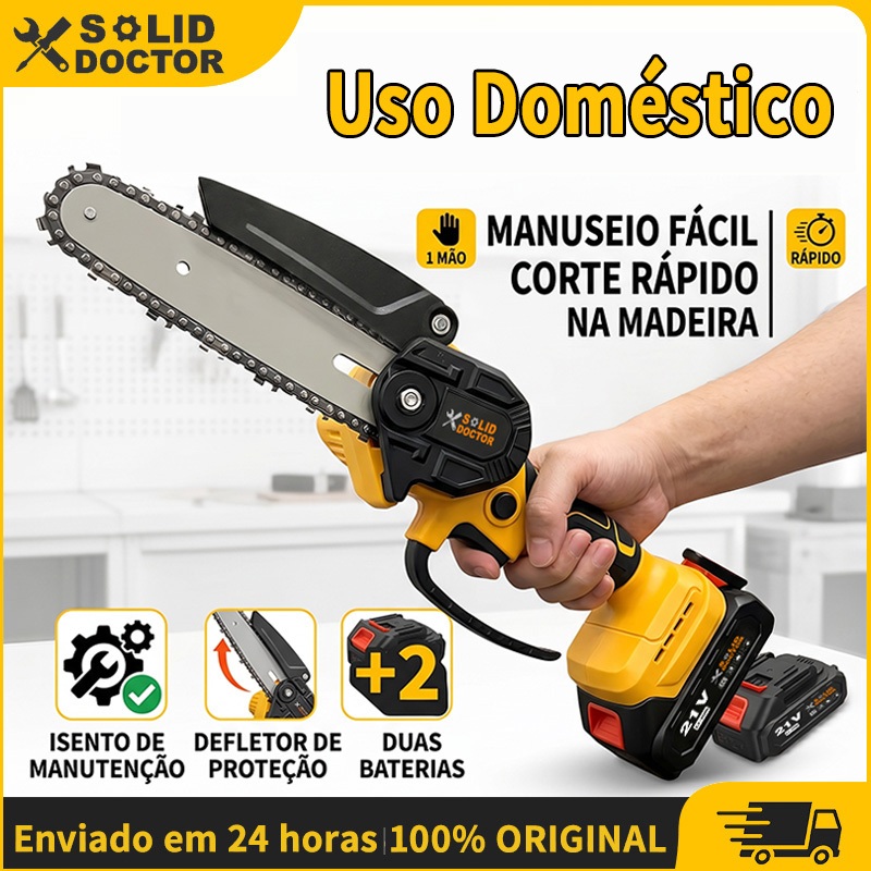 Solid Doctor Serra Elétrica Portátil e Motosserr