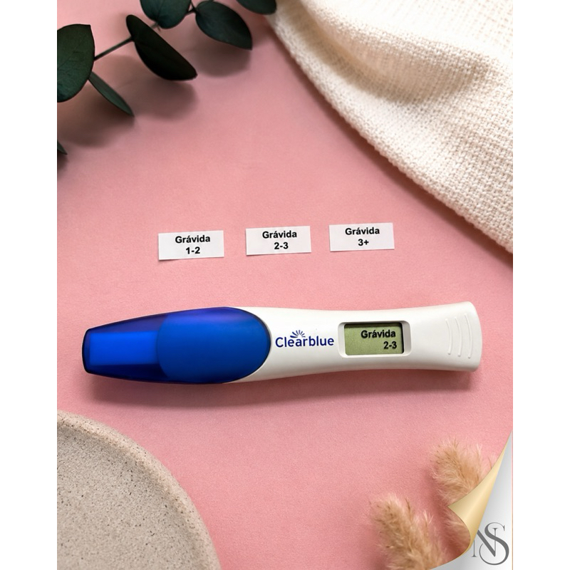 Adesivo para eternizar teste de Gravidez CleanBlue