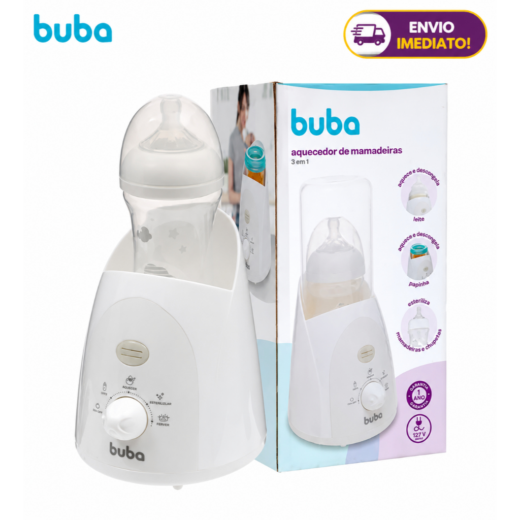 Esterilizador E Aquecedor De Mamadeira e papinha B
