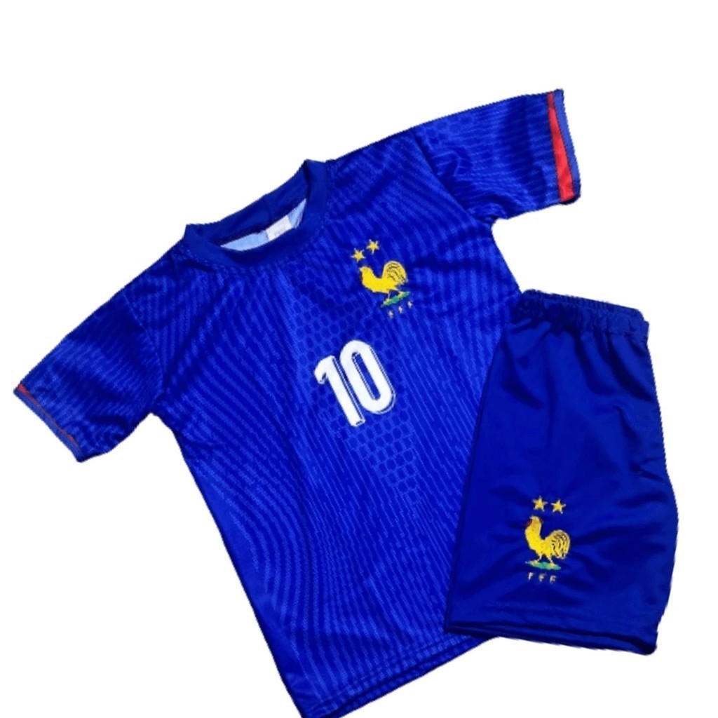 Conjunto Infantil Europeu Kit de Futebol para Cria