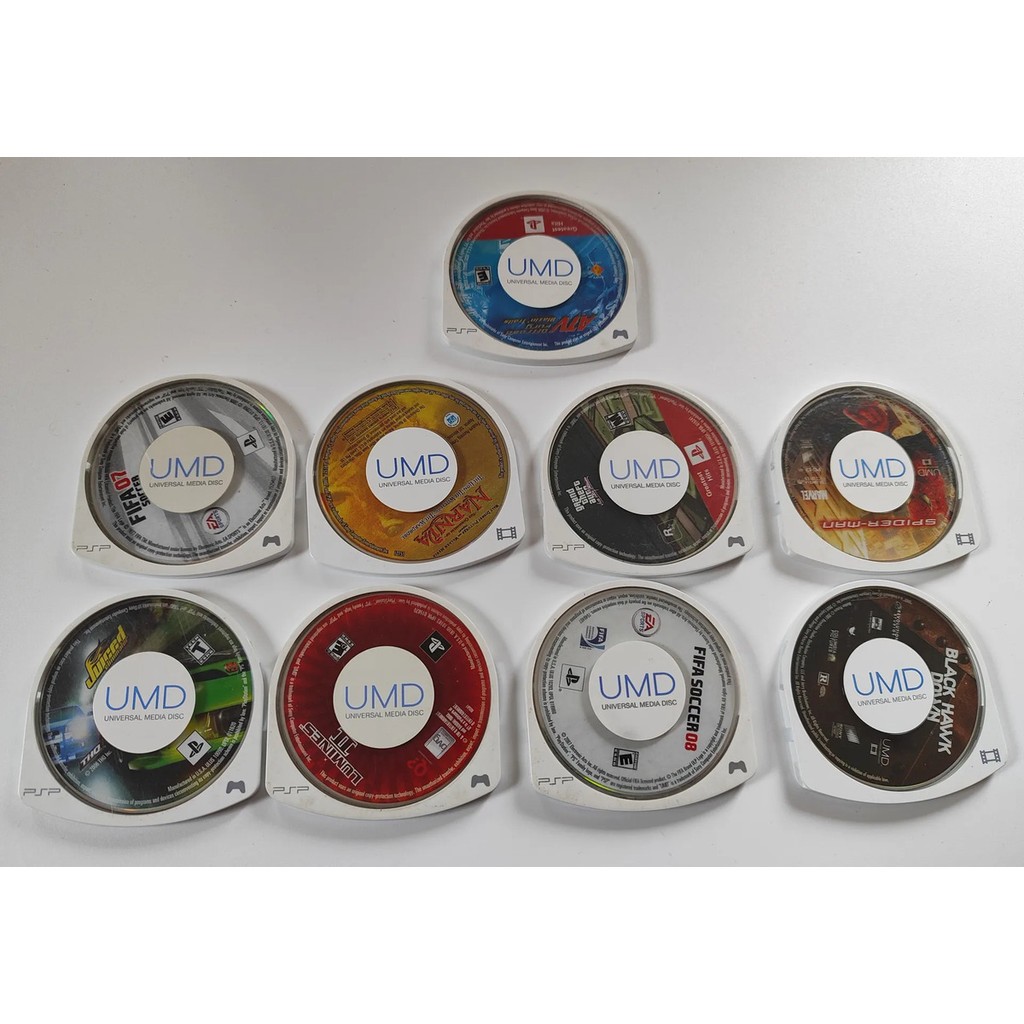 Lote De Jogos E Filmes De Psp – Playstation 