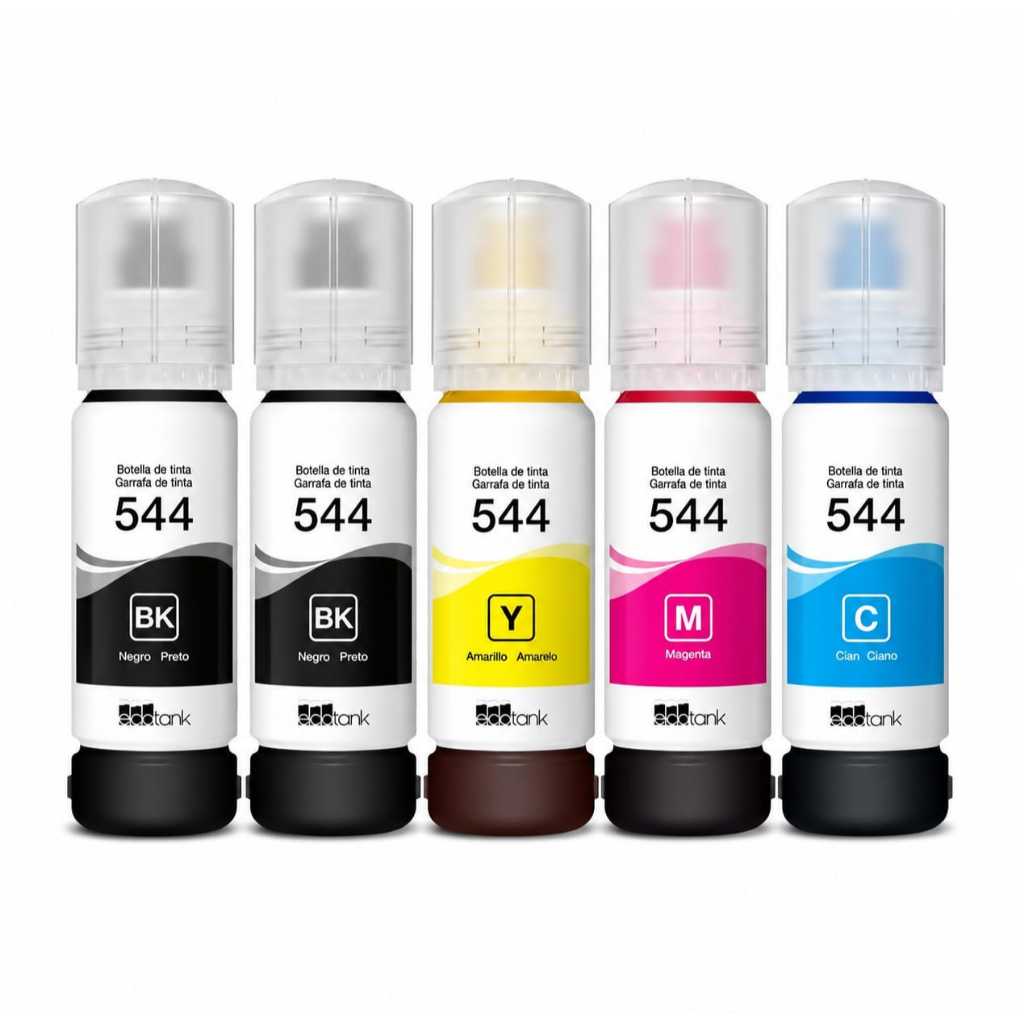 KIT 5 REFIL TINTA p/ L3110 L3250 L5190 e mais̷