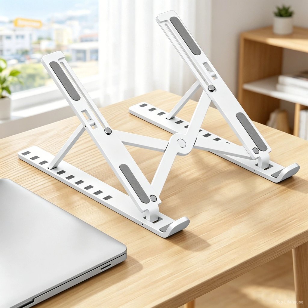 1 Pc Suporte para Notebook Ajustável Ergonômico 