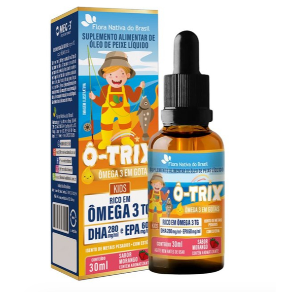 Ô-Trix Ômega 3 Kids 30 ml – Flora Nativa