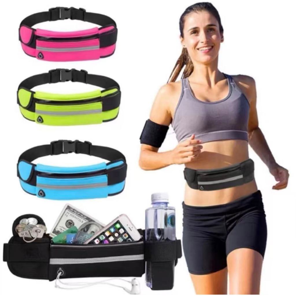 Cinto Esportivo Multibolsos Impermeável, Bolsa Ci