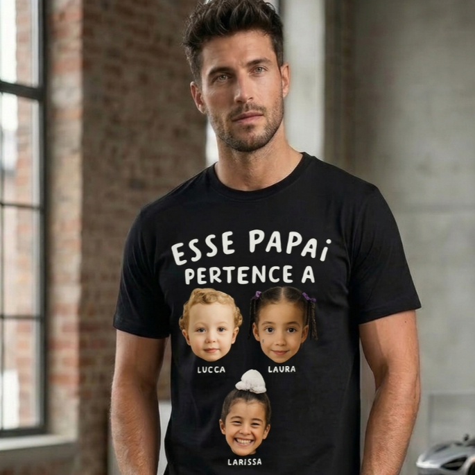 Camiseta Masculina 100% Algodão Estampada Dia dos