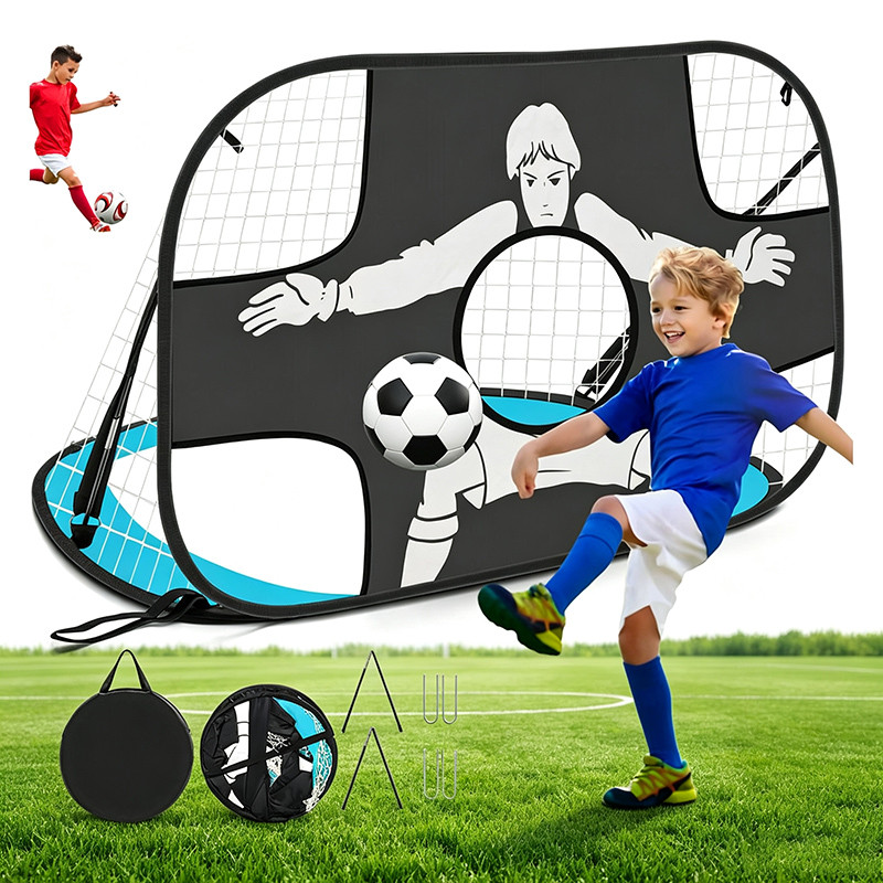 Gol De Futebol Pop-Up Dobrável Infantil Com Alvo 