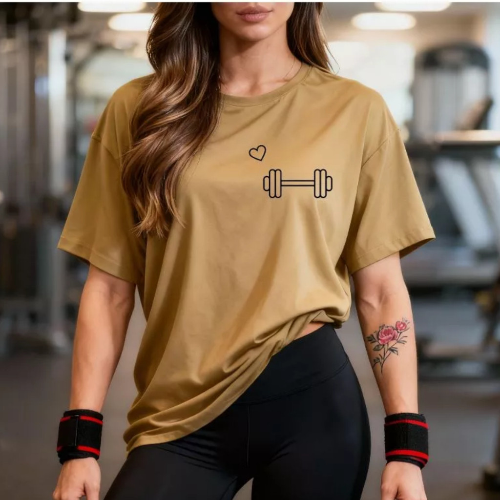 Camiseta Camisa Feminino Masculino Unissex Academi
