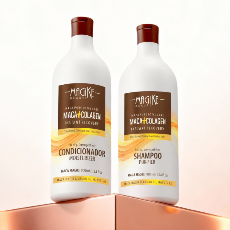 Kit Shampoo e Condicionador Macadamia  + Colágeno