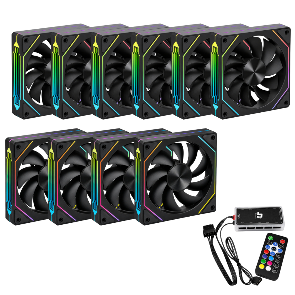 Fan Cooler Ventoinha para PC Gamer Brocbyte Pulse