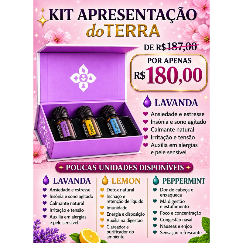 DOTERRA – KIT APRESENTAÇÃO