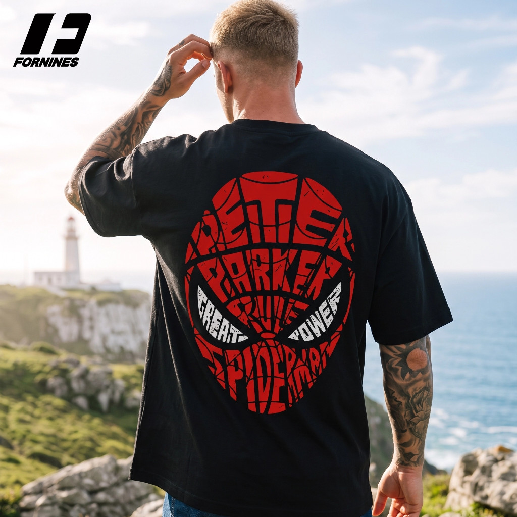 Camiseta Máscara Aranha Herói Filme 100% Algodã