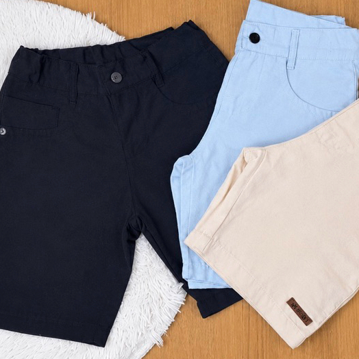 Short Masculino Menino Infantil e juvenil Sarja co