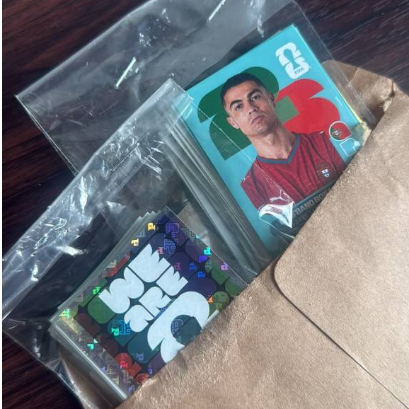 Kit 40 figurinhas +1 brilhante ALEATORIAS copa ORI