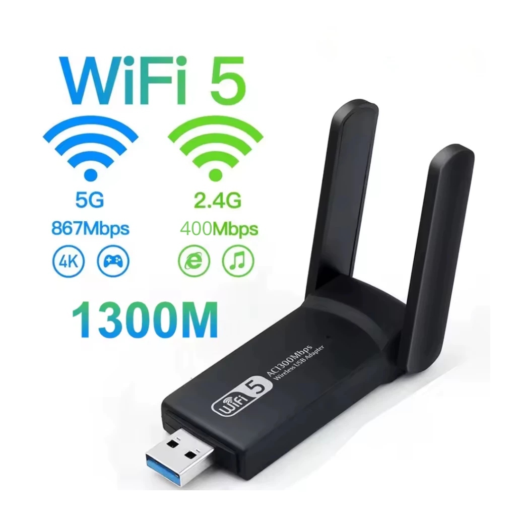 Adaptador Usb Wifi Wireless Dual Band Ac1300 5ghz