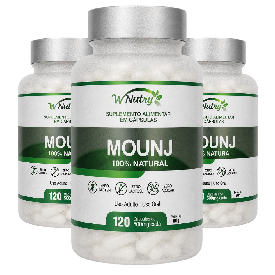 Moun-jMax Quitosana, Psyllium, Spirulina Termogên