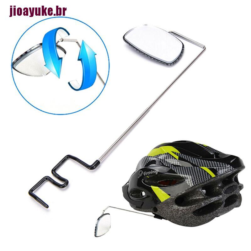 Jioayuke Capacete De Bicicleta Com Espelho Retrovi