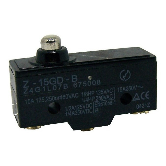 Chave Micro Switch Fim De Curso Kw-15gd-b Contato 