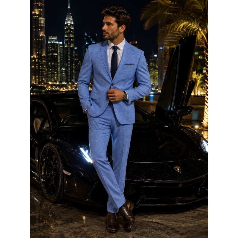 Blazer Masculino + Calça Kit Terno Microfibra  * 