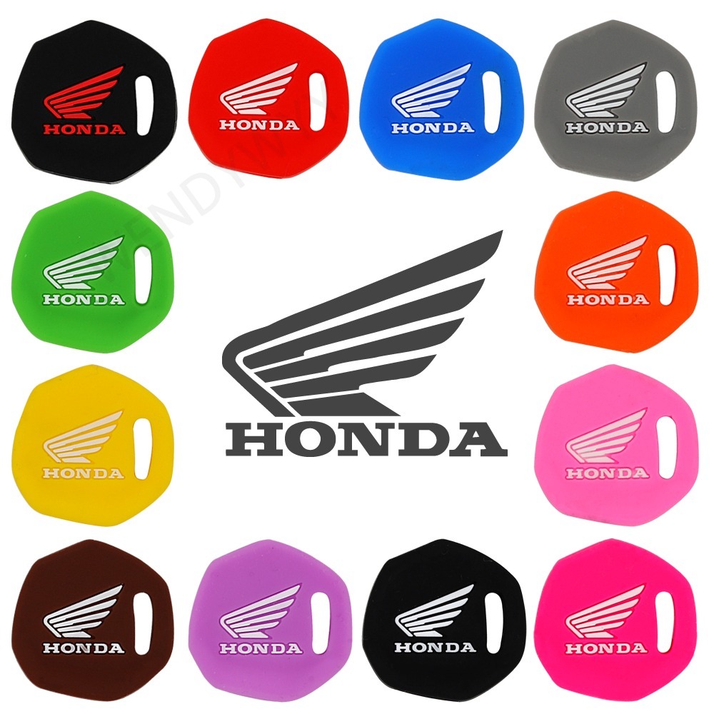 Capa De Silicone Para Chave Honda Sarung Key Wave1