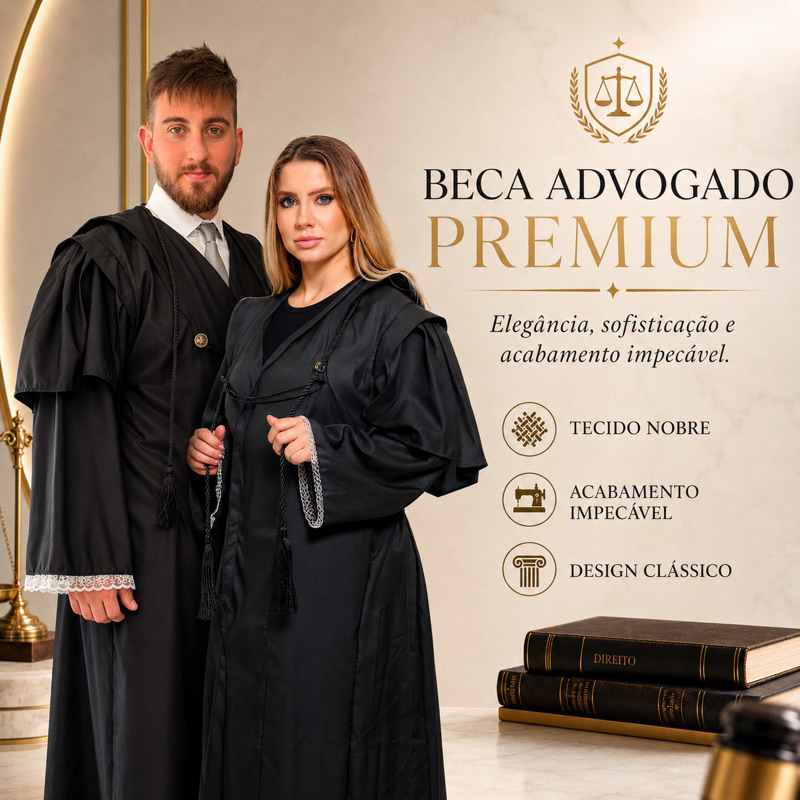 Beca Para Advogado Júri tribunais Original