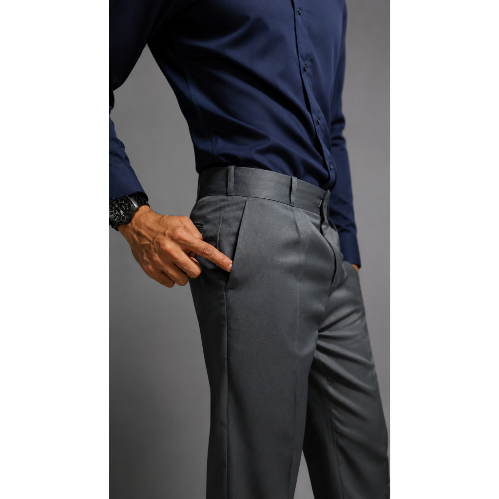 Calça Social De Terno Masculino Slim Com Otimo Cu