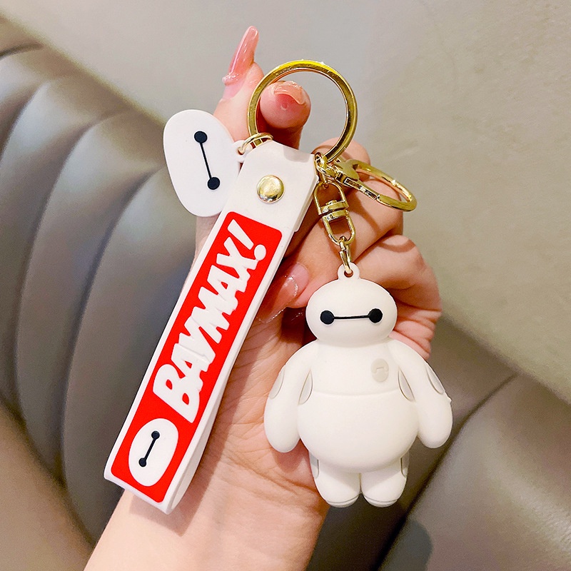 Grande Herói 6 baymax Pingente De Chaveiro De Car