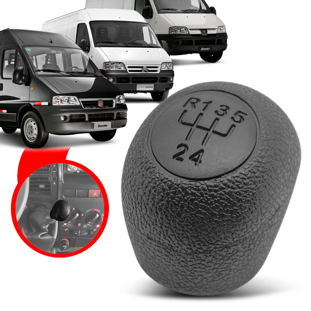 Bola Manopla Cambio Marcha Ducato Boxer Jumper 200