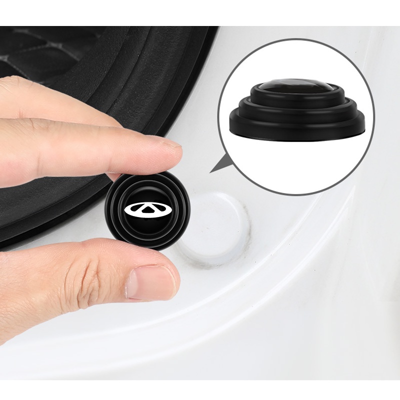 2/4pcs Adesivos De Silicone Para Amortecedores De 