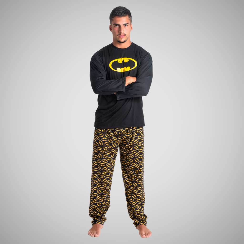 Pijama Masculino Estampa Batman Super Herói Confo