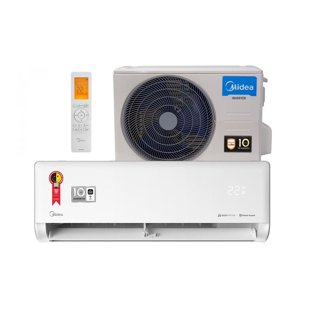 Ar Condicionado 9000 BTUs Split Hi Wall Inverter M
