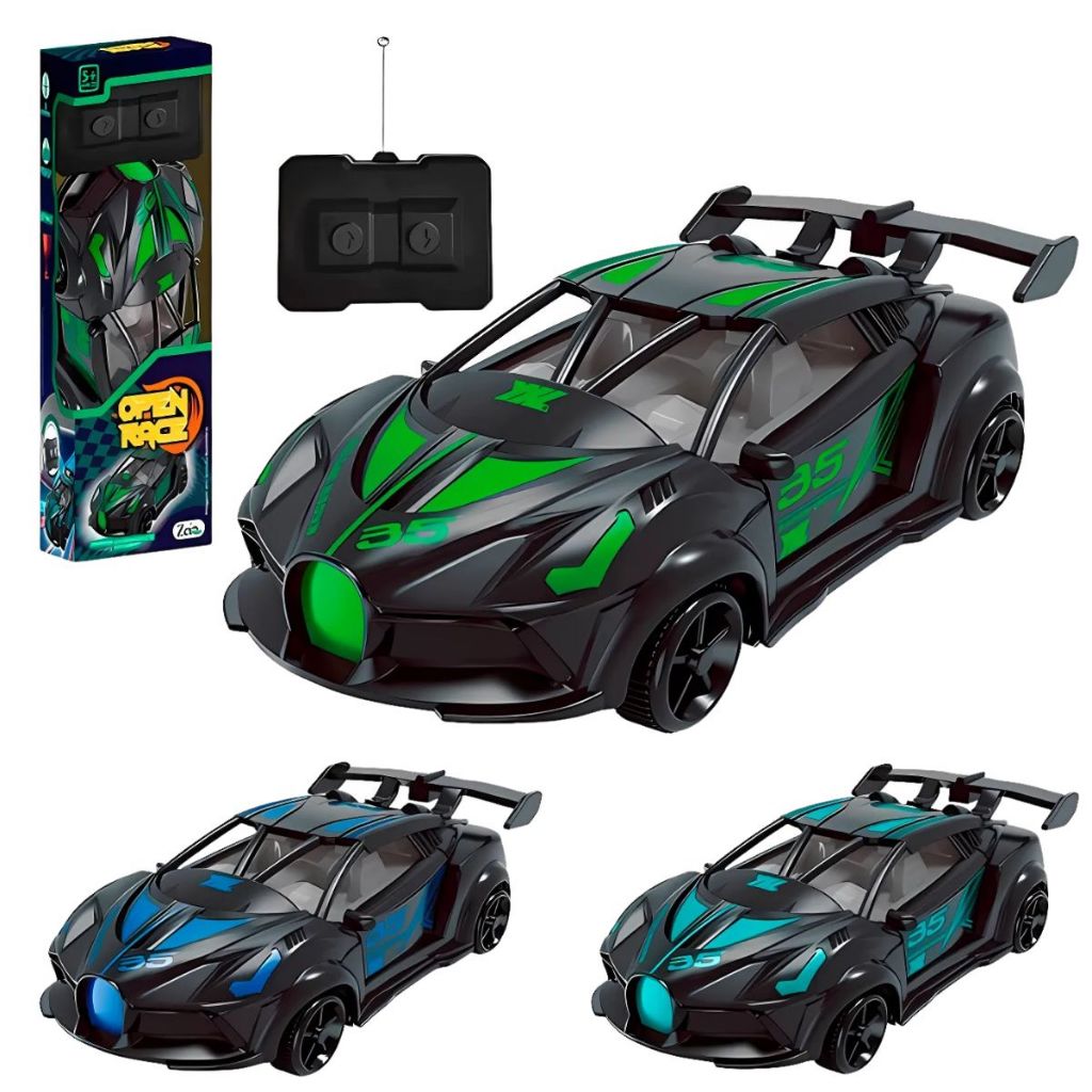 Brinquedo Carrinho Controle Remoto Corrida Racing 