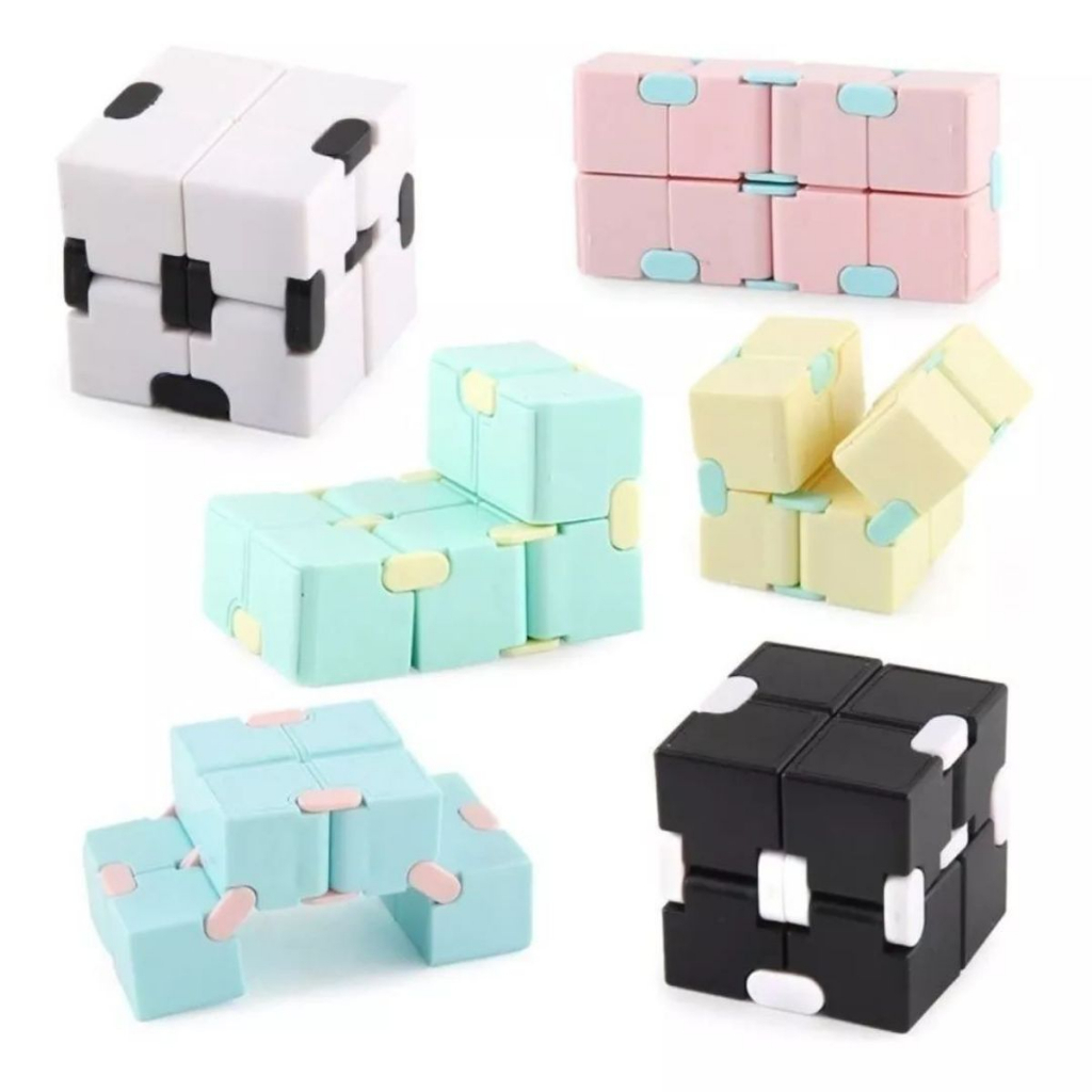 Cubo Infinito Brinquedo Criativo Fidget Toy Anti S