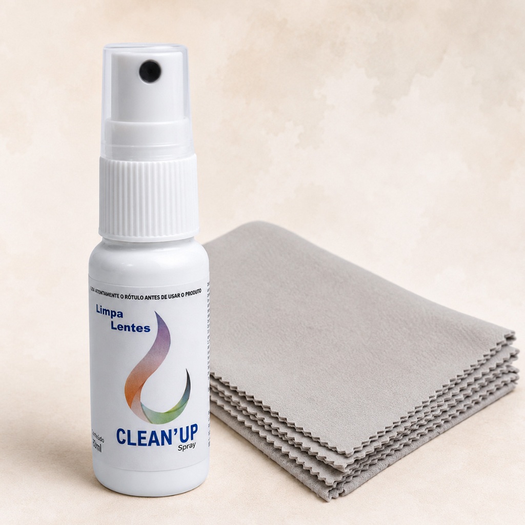 Spray Para Limpeza De Óculos Lentes Limpa Tela T
