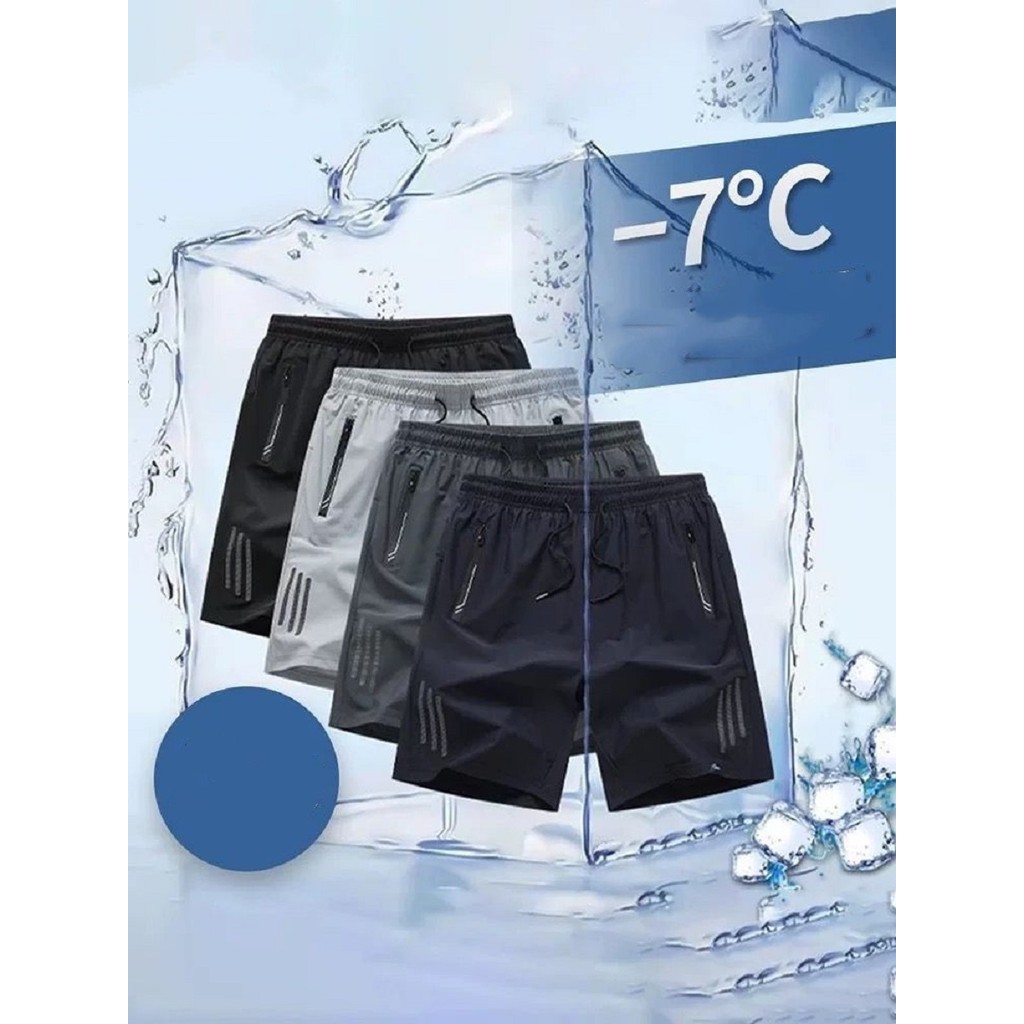 KIT 3 Bermuda Masculina Importada Seda Gelada Elas