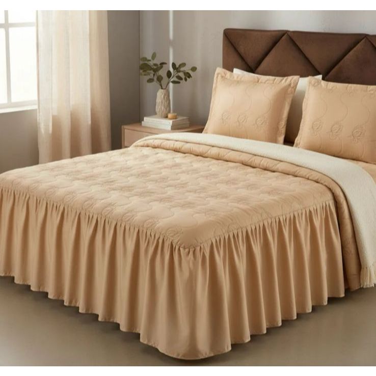 Kit Colcha 3 Peças Casal Queen ou Solteiro | Lind