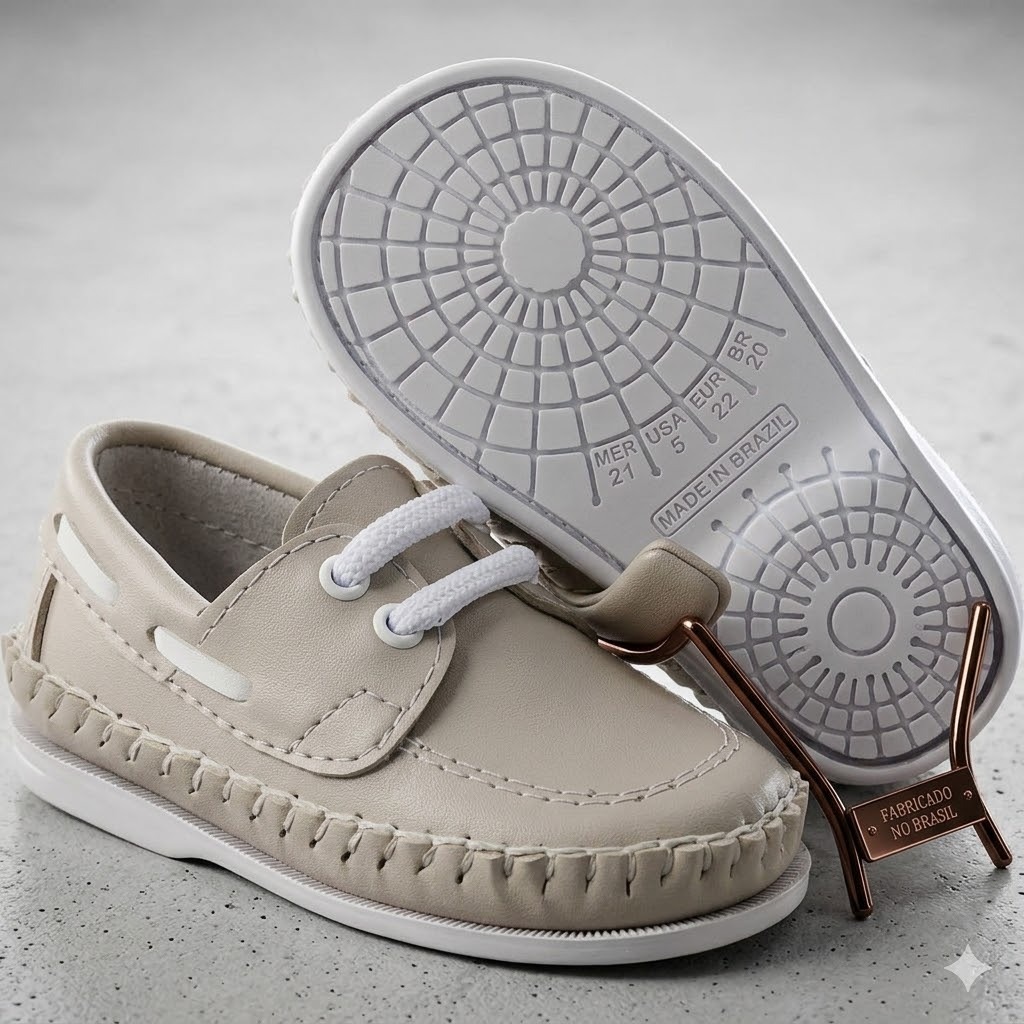 Sapato Mocassim Infantil Bebê Masculino Estilo So