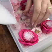Sílica Gel Branca para desidratar flores –