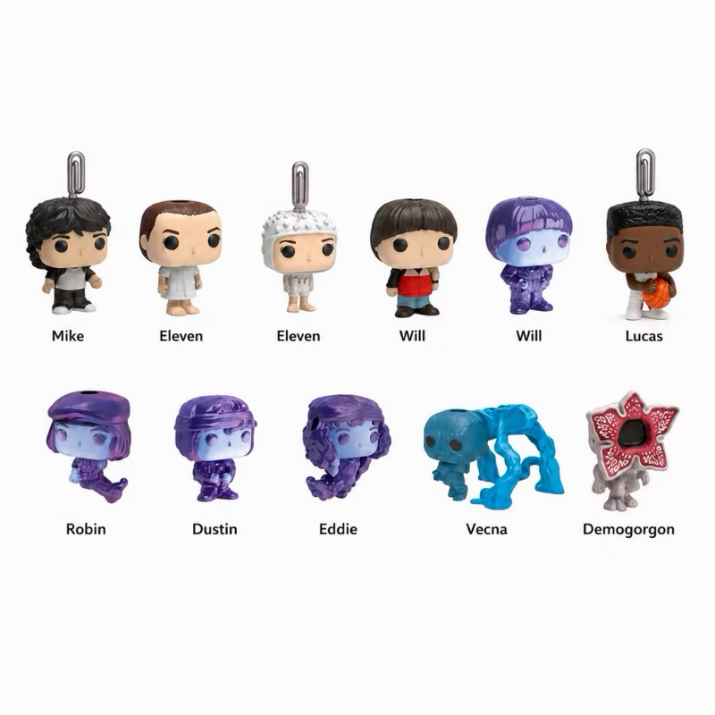 Stranger Things Kinder Joy Brinquedos Colecionáve