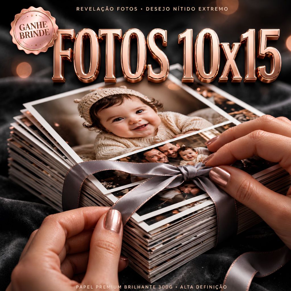 Revelação de Fotos 10×15 | Papel Fotográfi