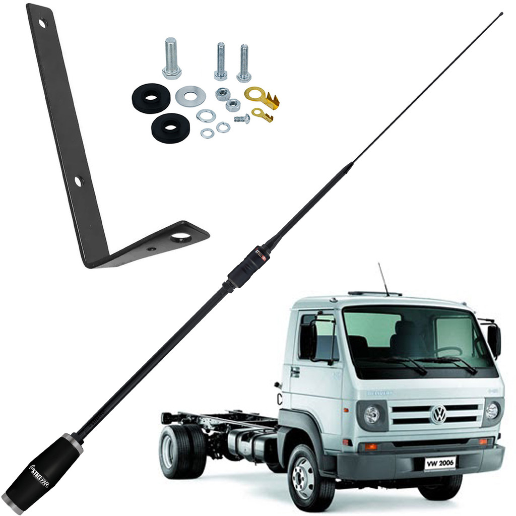 Antena Px Bobinada Black Argentina 1,63m Worker Pa