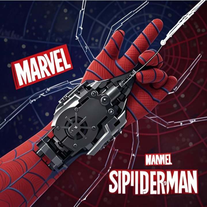 Lançador Elétrico de Aranha Homem – Rosca 