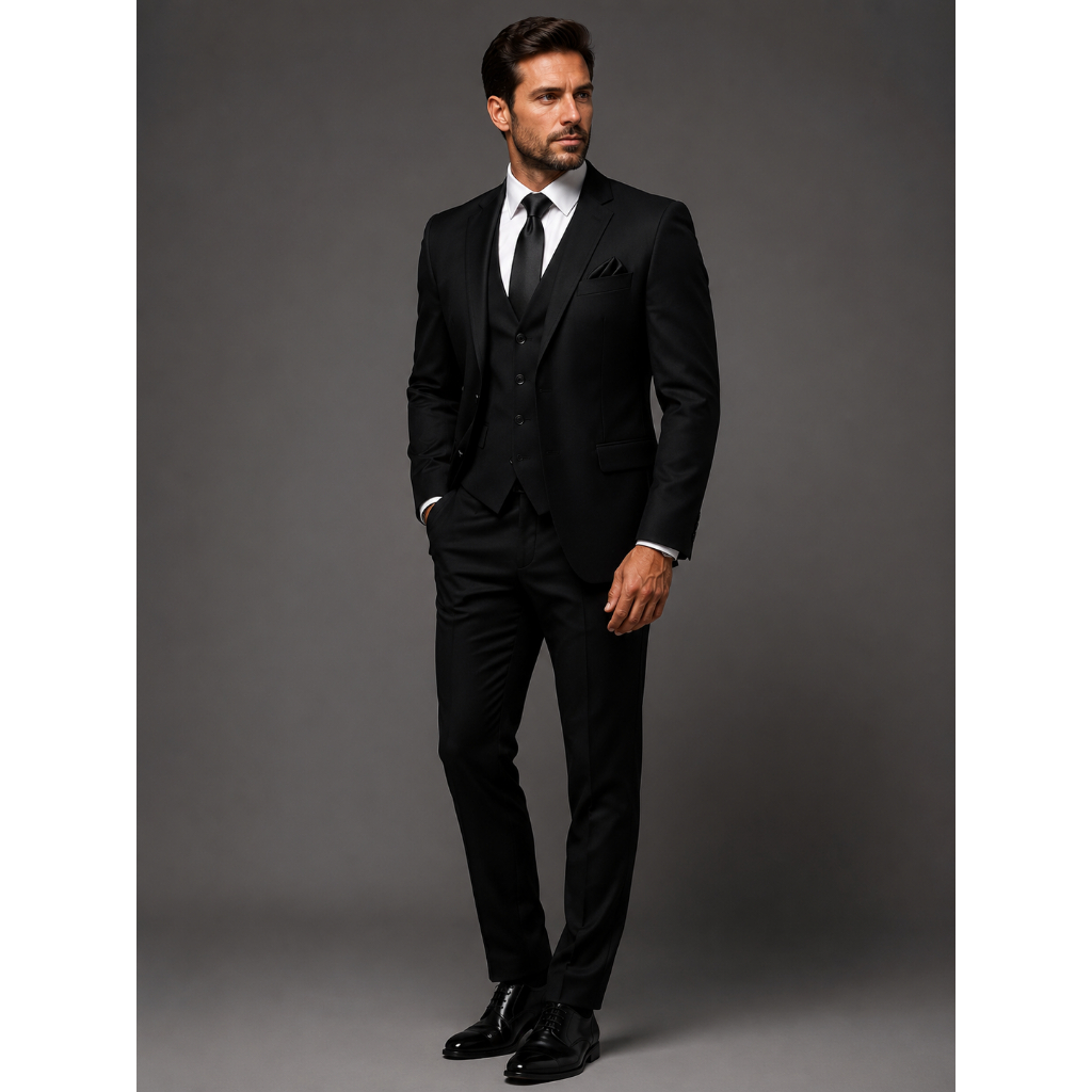 TERNO COMPLETO SOCIAL ITALIANO MASCULINO SLIM P PA