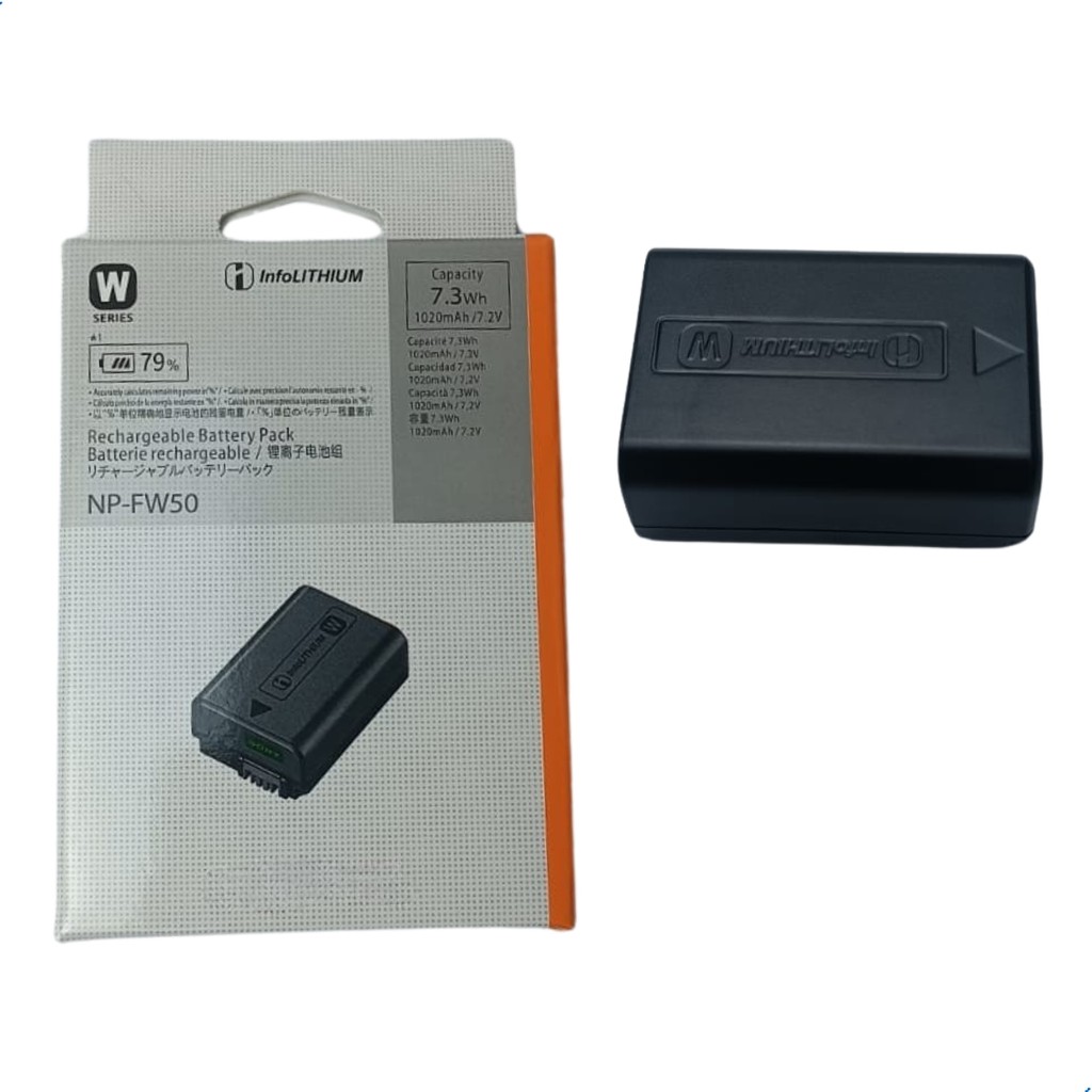 Bateria NP-FW50 Substituta para Sony Alpha e NEX A