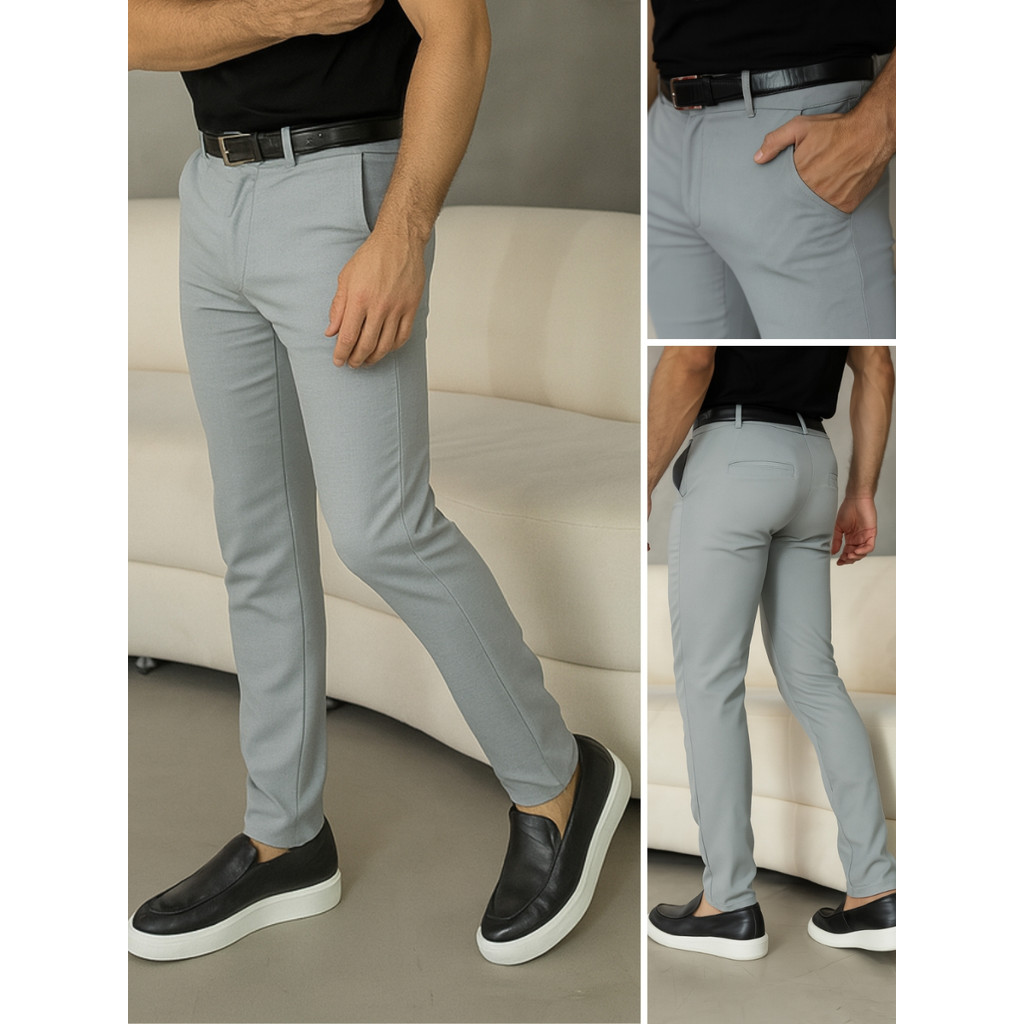 Calça Alfaiataria Masculina Calça Social Slim Pr