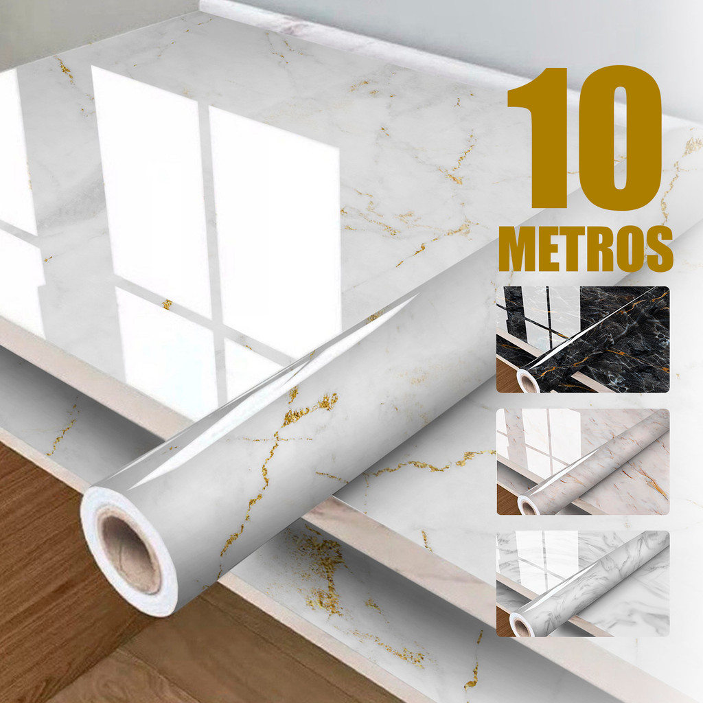 Papel de Parede Marmorizado Lavável  – Auto