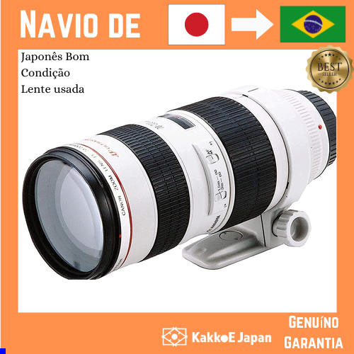 [Lente usada no Japão] Lente de zoom teleobjetiva